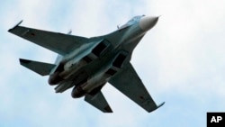 Российский истребитель Су-30